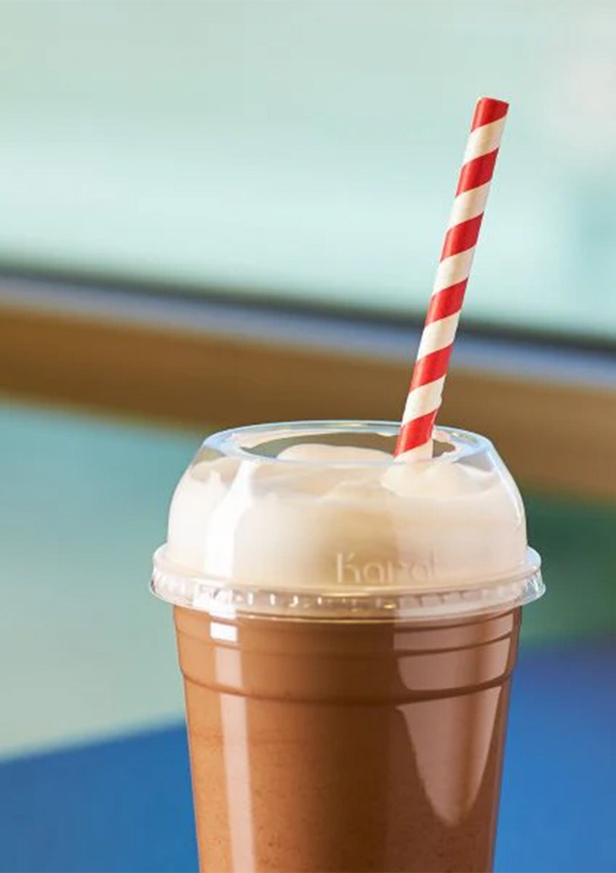 98mm PET Plastic Dome Lids, Wide Opening