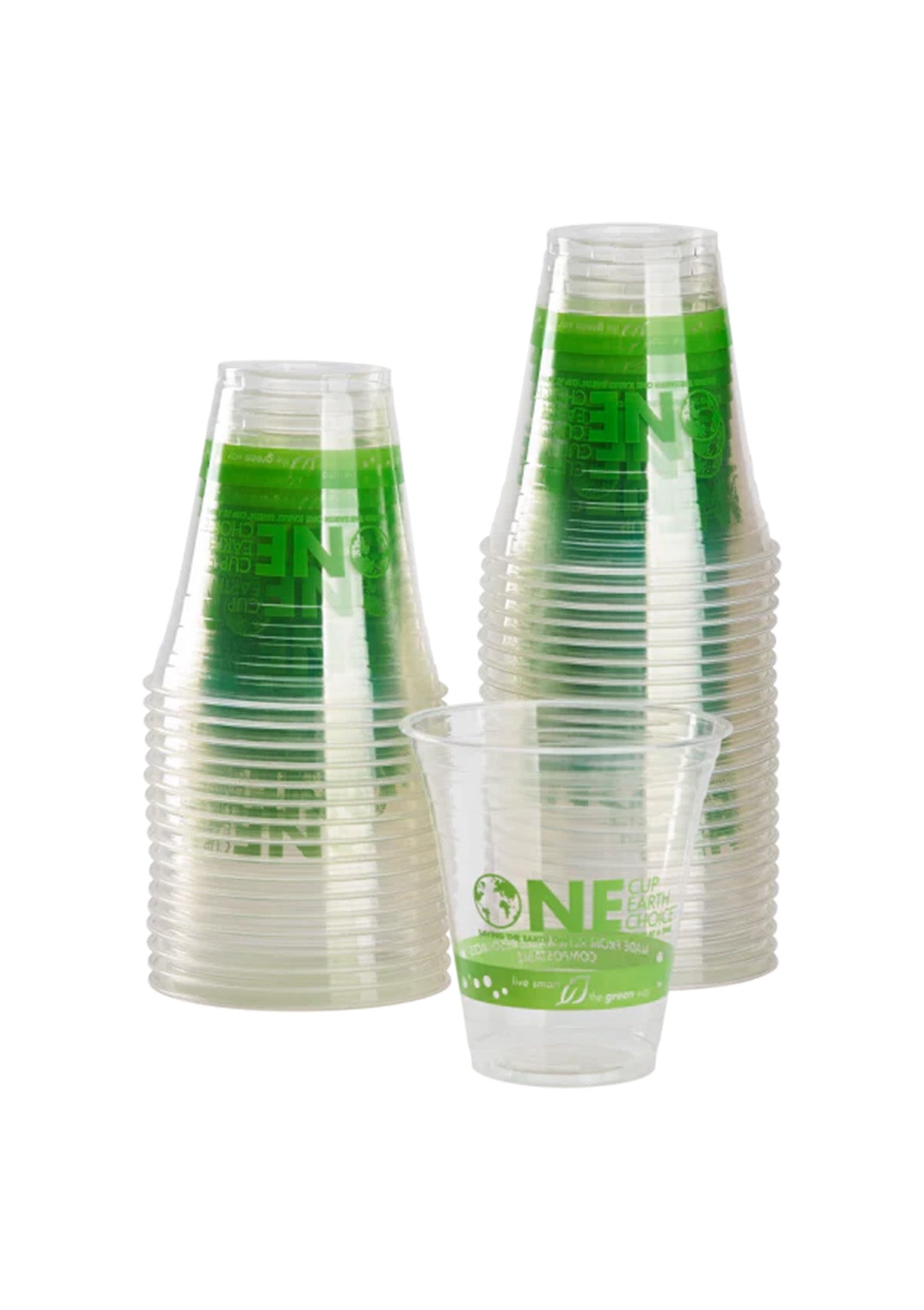 12oz PLA Eco-Friendly Cups, Generic Print