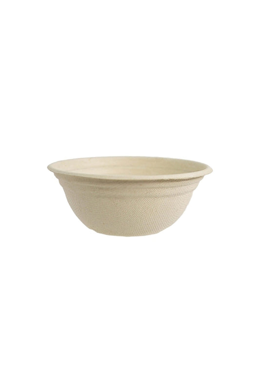 Unbleached Plant Fiber Compostable 8 Oz Bowls