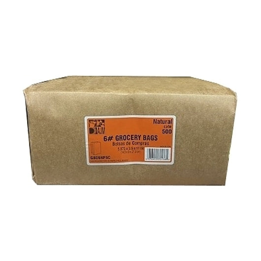6# Natural Kraft Bag