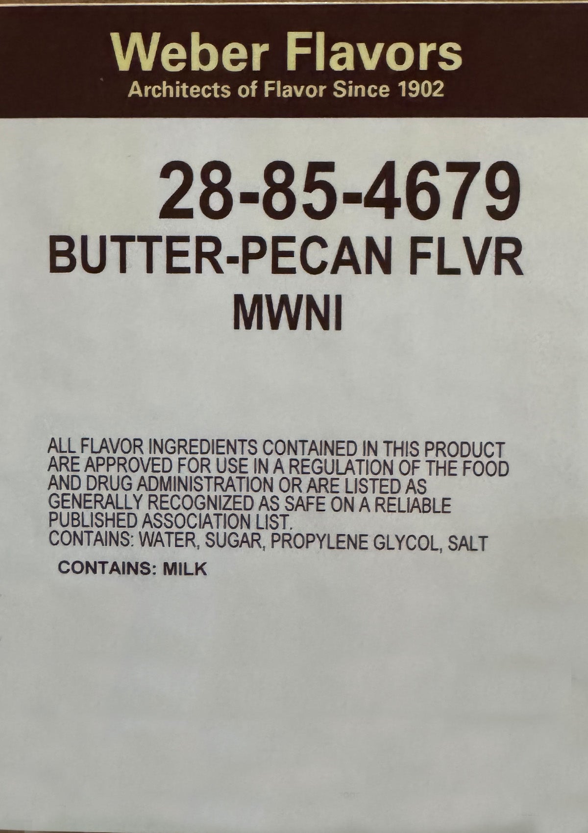 Butter Pecan Flavor