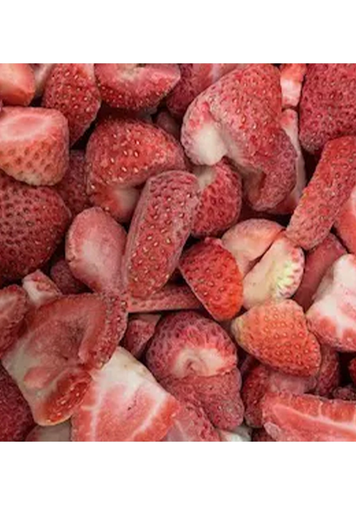 Strawberries Sliced and Non Stabilized