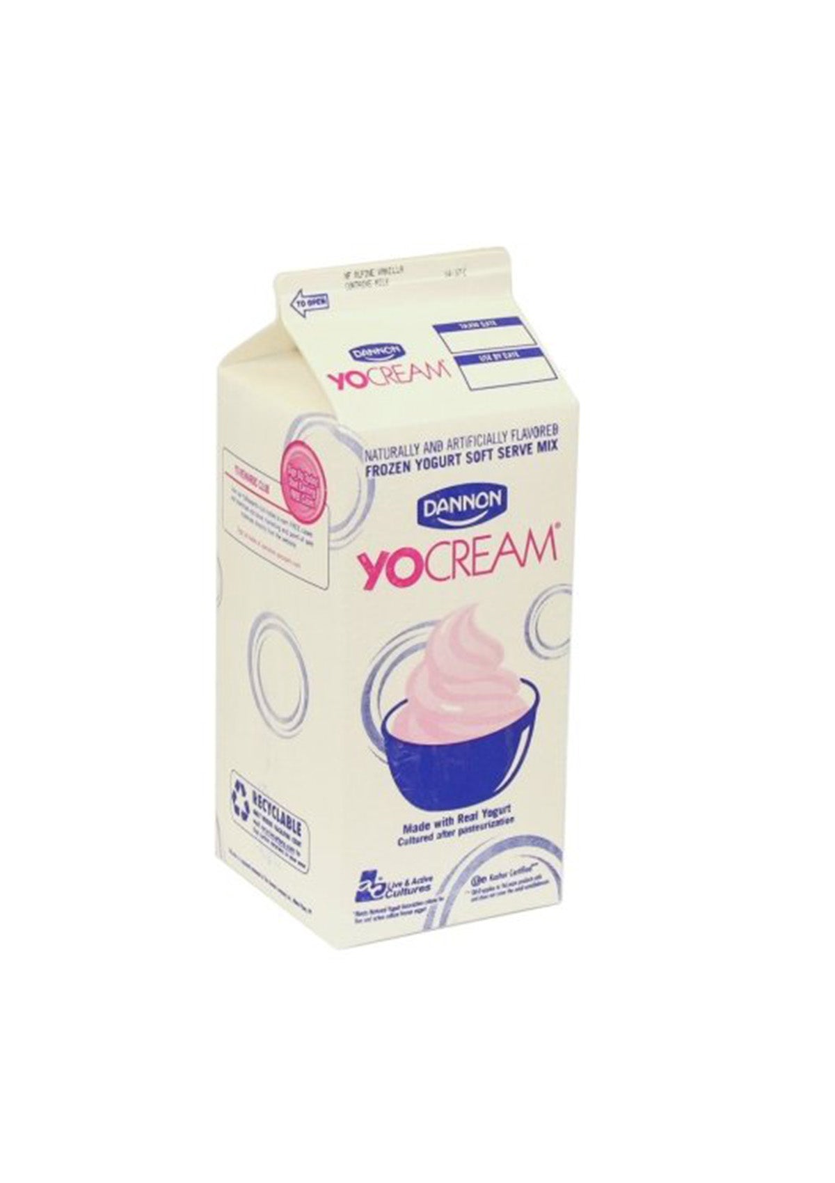 YoCream Alpine Vanilla Frozen Yogurt Mix